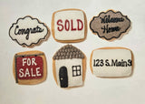 A Dozen Decorated House Warming Cookies