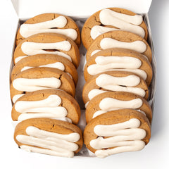 A Dozen Cinnamon Roll Cookies