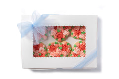 Rosette Heart Cookies