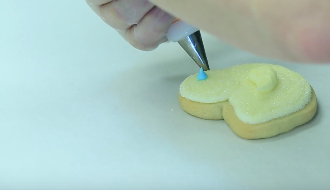Spring Duck Cookie Decorating Tips with Barbee Cookies