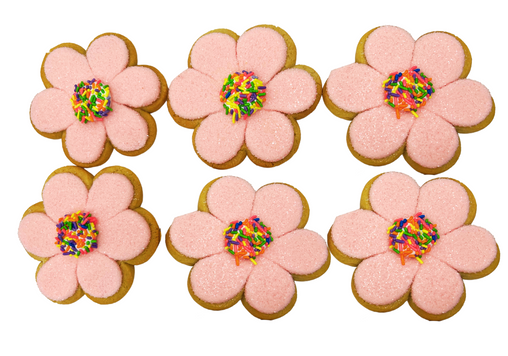 A Dozen Flower Cookies
