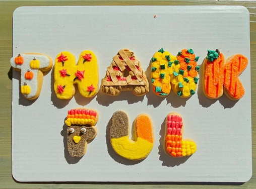 "Thankful" Iced Sugar Cookie Set