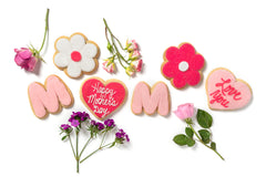 A Dozen Decorated Mother's Day Cookies