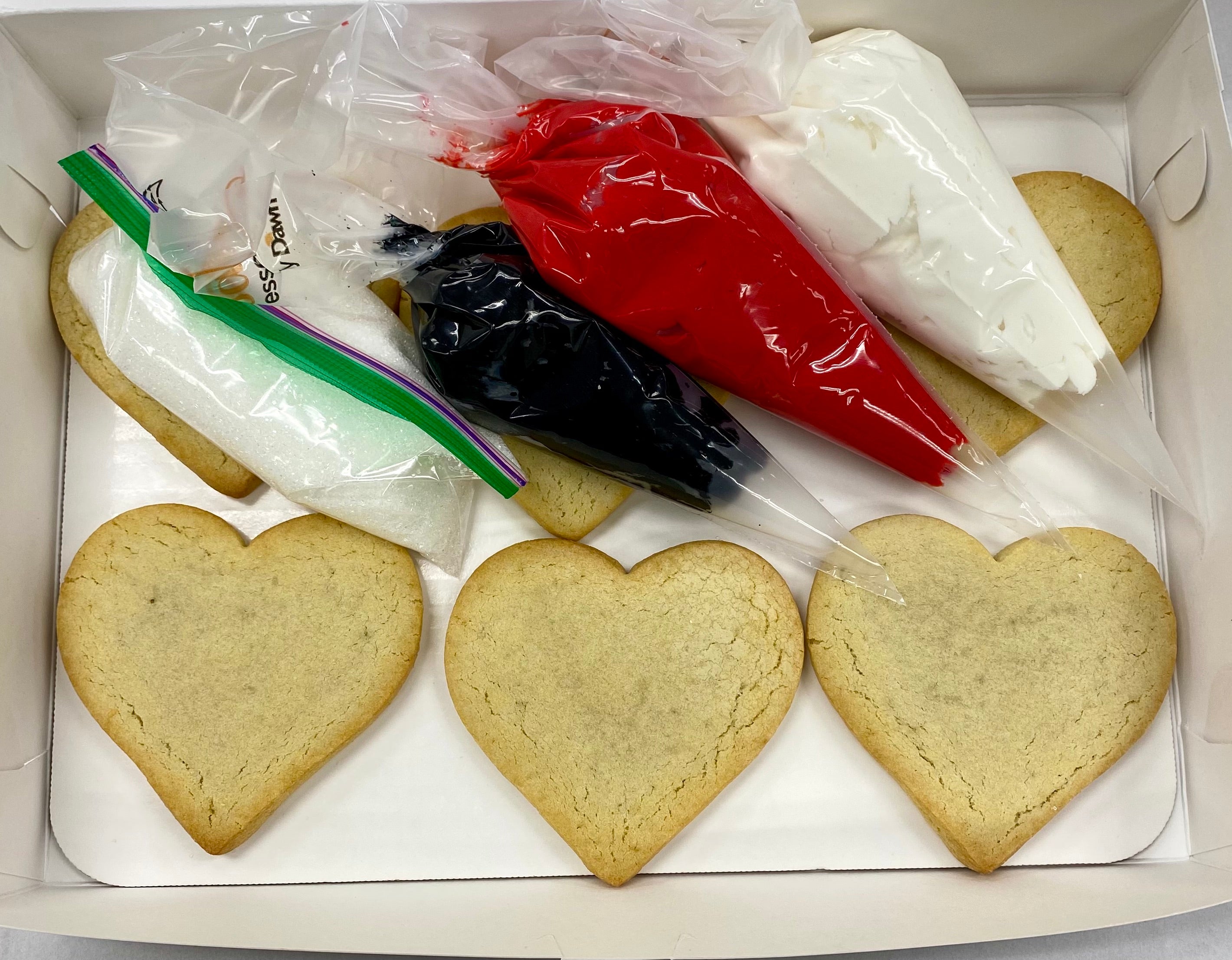 Red Valentine's Cookie Kit
