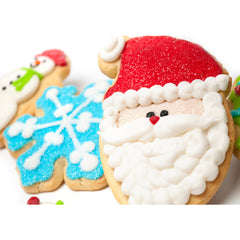 A Dozen Decorated Christmas Cookies