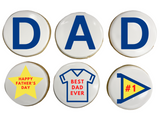 Half Dozen Printed Father's Day Set (Shippable)