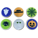 Half Dozen Printed Halloween Cookies (Shippable)